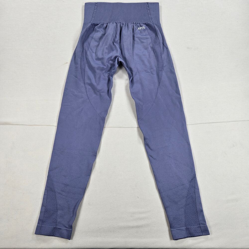 AYBL High Rise Purple Seamless Gym Athletic Leggings Women Size Medium